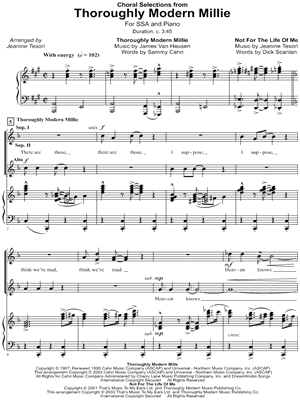 Choral Selections from Thoroughly Modern Millie