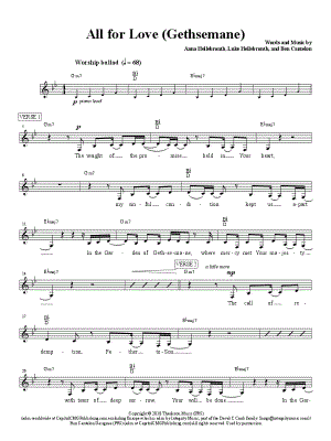 All for Love (Gethsemane)