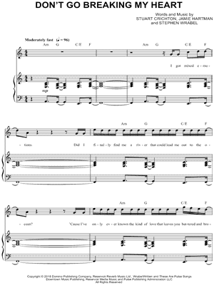 Don't Go Breaking My Heart