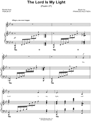 The Lord Is My Light