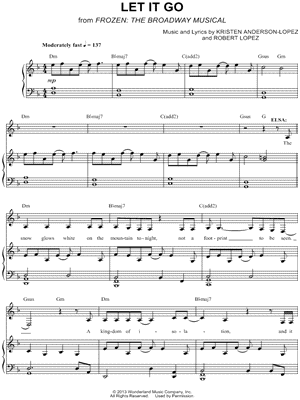 Let It Go (Broadway Version)