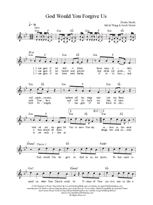 God Would You Forgive Us