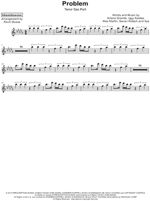 Problem by Kevin Busse - Sheet Music