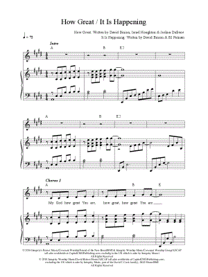 How Great / It Is Happening