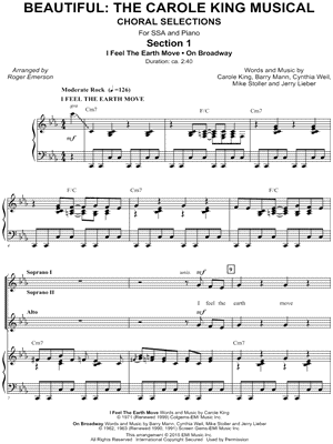 Beautiful: The Carole King Musical: Section 1