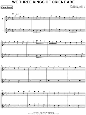 We Three Kings Of Orient Are