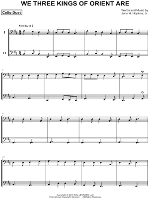 We Three Kings Of Orient Are