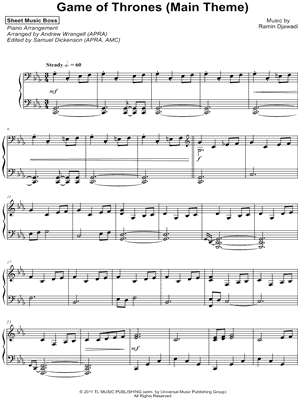 Game of Thrones (Main Theme)