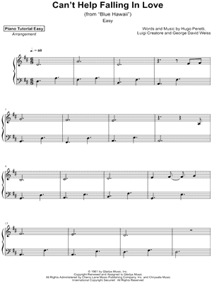 Can't Help Falling In Love [easy]