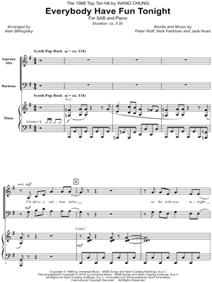 Everybody Have Fun Tonight