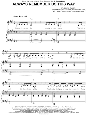 Always Remember Us This Way