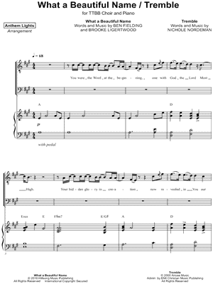 What a Beautiful Name / Tremble