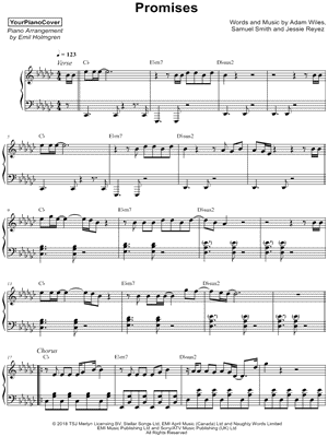 Promises by YourPianoCover - Sheet Music