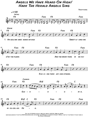 Angels We Have Heard On High/ Hark The Herald Angels Sing