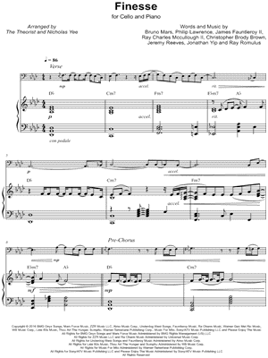 Finesse - Cello & Piano