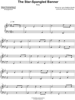 The Star-Spangled Banner [easy]