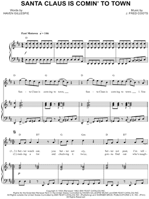 Santa Claus Is Comin' to Town