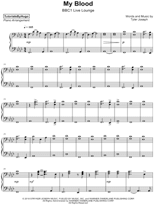 My Blood [BBC1 Live Lounge]
