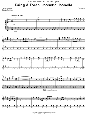 Bring a Torch, Jeannette, Isabella