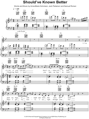 Should've Known Better