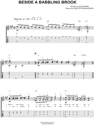 Beside a Babbling Brook