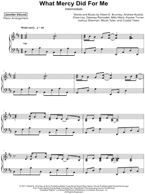 What Mercy Did for Me [intermediate]