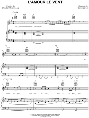 L'Amour Le Vent