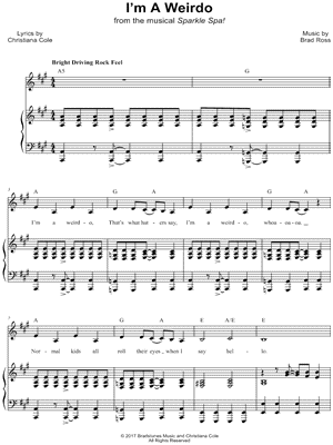 I'm a Weirdo