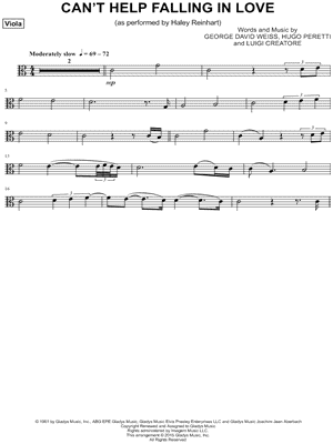 Can't Help Falling in Love - Viola