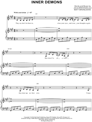 Inner Demons by Julia Brennan - Sheet Music