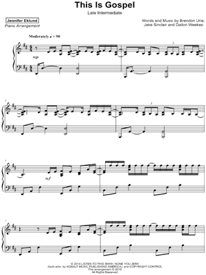 This Is Gospel [late intermediate]