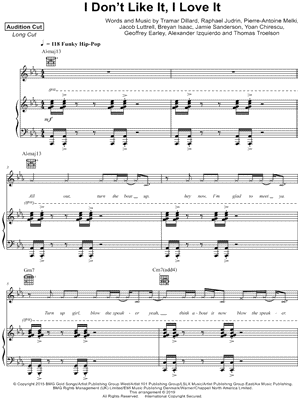 I Don't Like It, I Love It