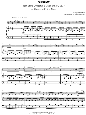 String Quintet in E Major, Op. 11, No. 5: III. Minuet