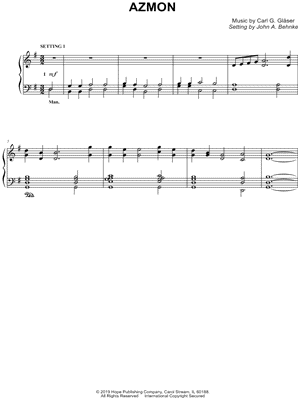 Azmon (O for a Thousand Tongues to Sing)