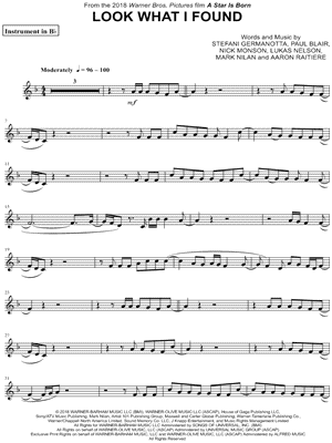 Look What I Found - Bb Instrument