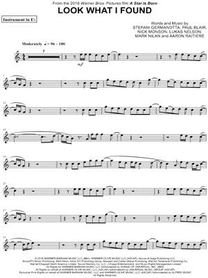 Look What I Found - Eb Instrument