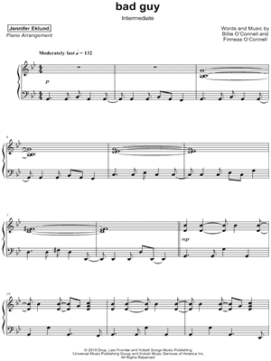 bad guy [intermediate]