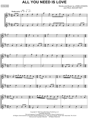 All You Need Is Love