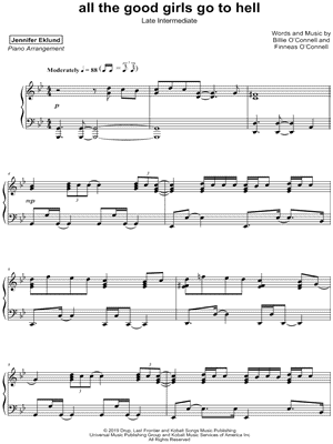 all the good girls go to hell [late intermediate]