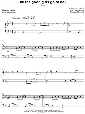 all the good girls go to hell [easy]