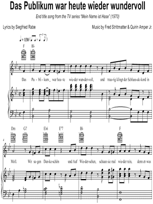 Das Publikum war heute wieder wundervoll