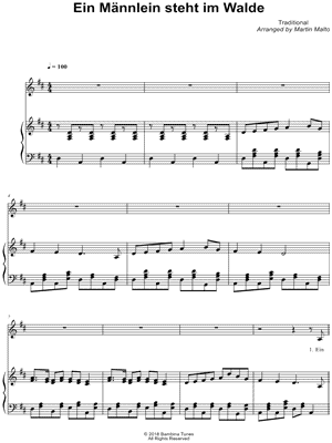 Ein Mannlein steht im Walde
