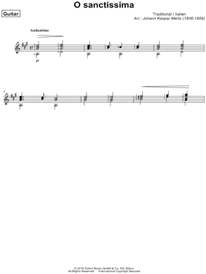 O sanctissima