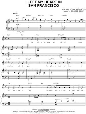 I Left My Heart in San Francisco