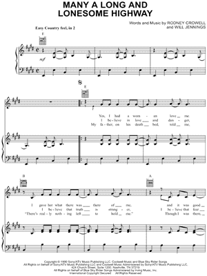 Many a Long and Lonesome Highway