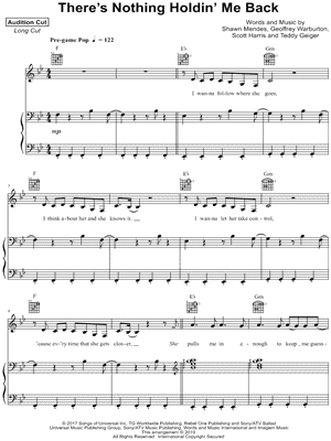 There's Nothing Holdin' Me Back