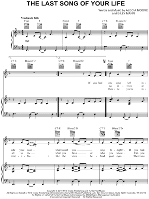 The Last Song Of Your Life