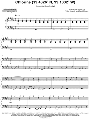 Chlorine (19.4326° N, 99.1332° W) [accompaniment only]