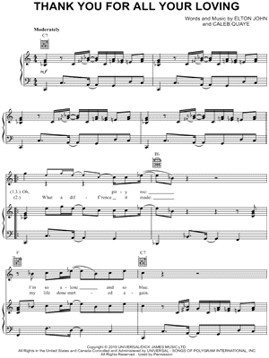 Thank You For All Your Loving