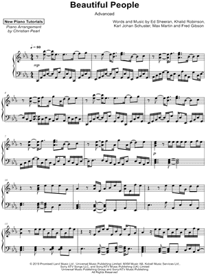 Beautiful People [advanced]